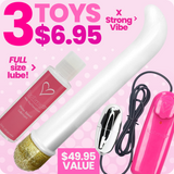 Choose Your Adventure: Pick a Set of 3 Sex Toys!