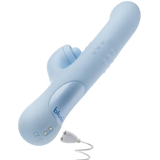 Blush Devin Rechargeable Silicone Rabbit Vibrator
