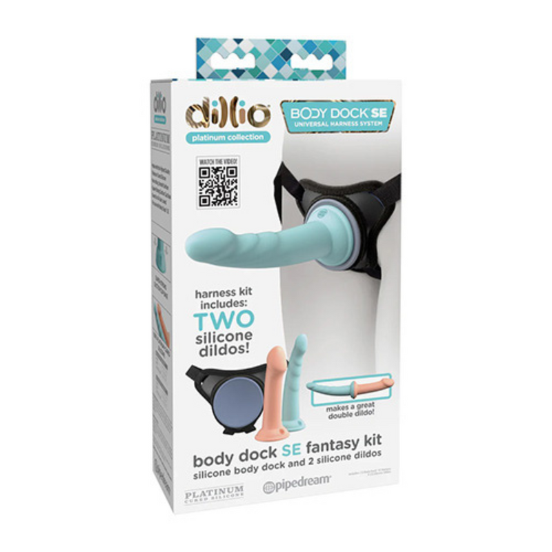 Dillio Platinum Body Dock SE Fantasy Kit- 2 Dildos!