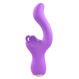 NEW! Fluttering Bliss Silicone Dual Action Butterfly Vibrator - It's Waterproof!
