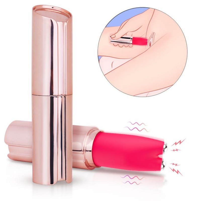 Electrostimulation Silicone Lipstick Vibe - 3 ELECTRO Settings and Powerful Vibes!
