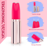 Electrostimulation Silicone Lipstick Vibe - 3 ELECTRO Settings and Powerful Vibes!