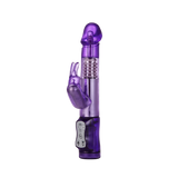Rabbit Vibrator With 5 Rows Of Rotating Beads