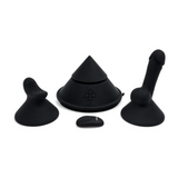 Cowgirl Cone Premium Sex Machine with Remote and App Control - Black