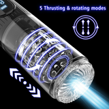 Spinning Suction Stroker - Thrusting & Rotating Male Masturbator