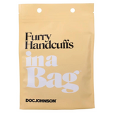 In a Bag Furry Handcuffs - Black