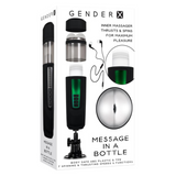 Gender X Message In A Bottle Rechargeable Thrusting Spinning Stroker