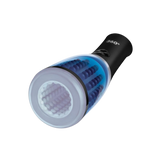 ZOLO 360° Rotating Beaded Masturbator - Blue/Black