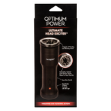 Optimum Power Ultimate Head Exciter Rotating Vibrating Masturbator - Black