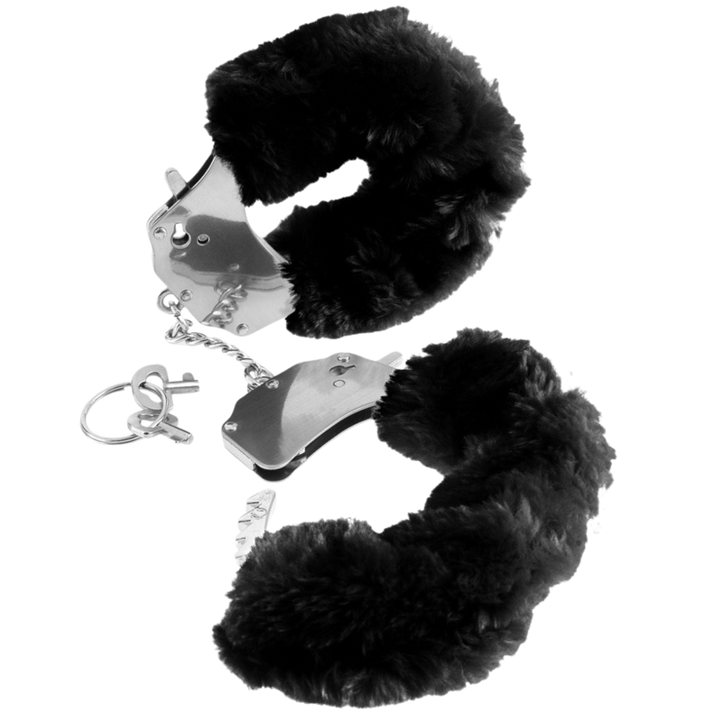Fetish Fantasy Series Furry Cuffs - Black