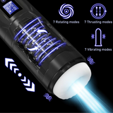 Buzzer Beater - Waterproof Thrusting and Rotating Male Masturbator