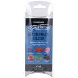 GoodHead Slick Head Glide .24oz (6 Pack) - Assorted