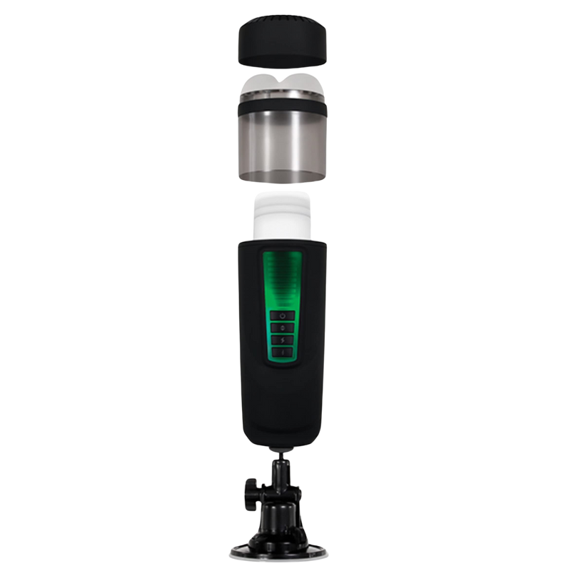 Gender X Message In A Bottle Rechargeable Thrusting Spinning Stroker