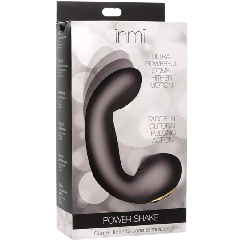 Inmi Power Shake Come Hither Rechargeable Silicone Stimulator
