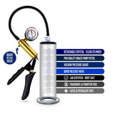 Performance VX6 Vacuum Penis Pump with Brass Pistol & Pressure Gauge