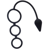 Anal Locking Cock Cage Tri Ring