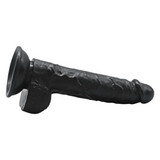 Realistic 6 Inch Veined Suction Cup Dildo With Balls